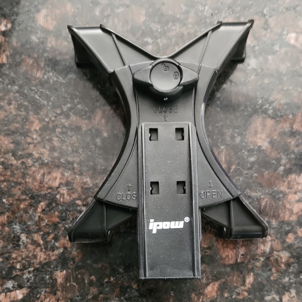 Ipow Black Adjustable Tri Pod Mount Universal Tablet And Phone Holder